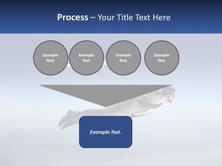 Arrive Without A Parachute PowerPoint Template