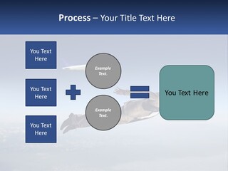 Arrive Without A Parachute PowerPoint Template