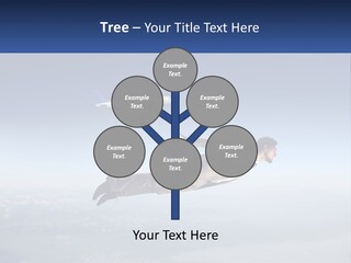 Arrive Without A Parachute PowerPoint Template