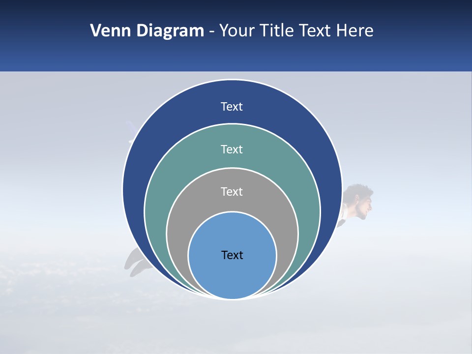 Arrive Without A Parachute PowerPoint Template