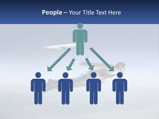 Arrive Without A Parachute PowerPoint Template