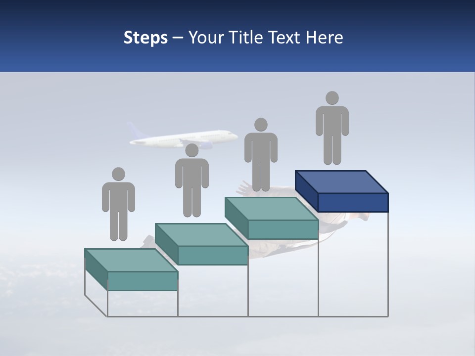 Arrive Without A Parachute PowerPoint Template