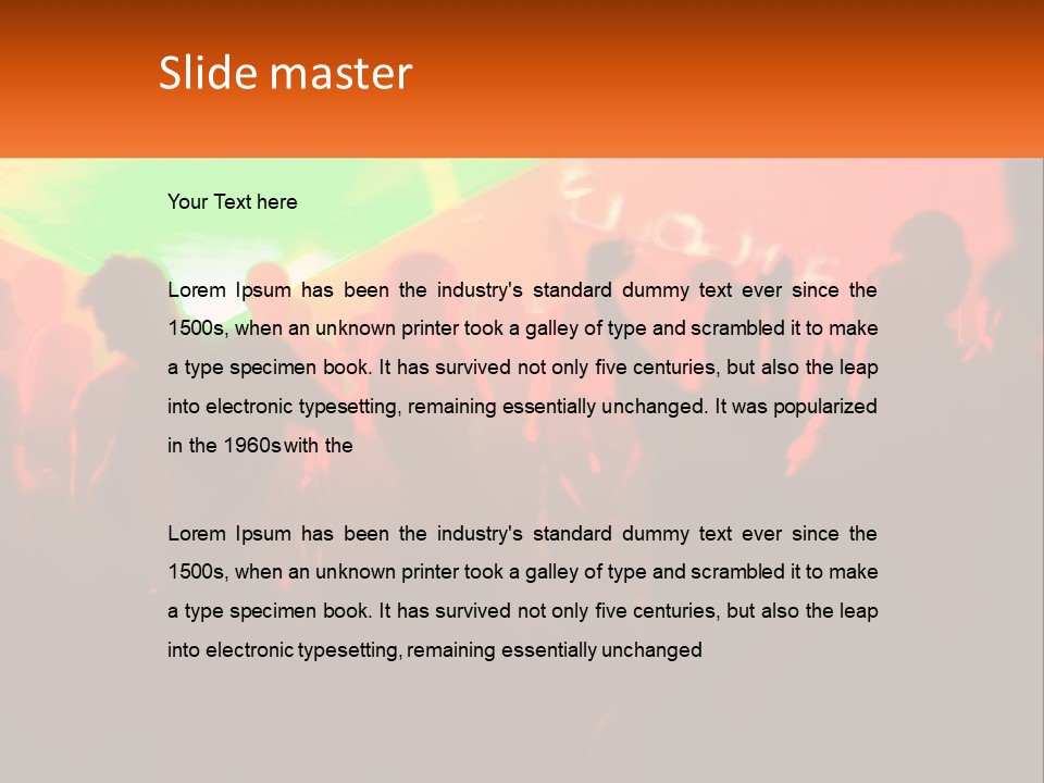 Disco PowerPoint Template