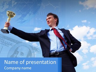 Get The Cup PowerPoint Template