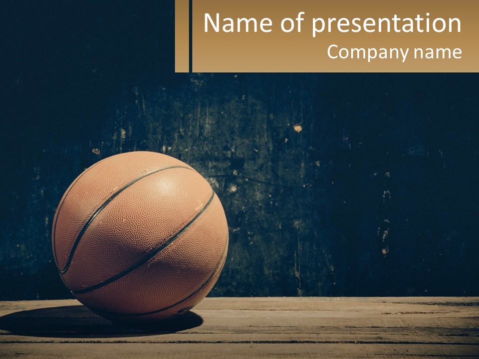Basketball PowerPoint Template
