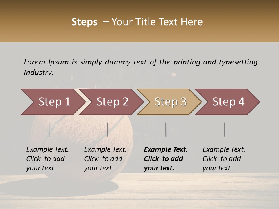Basketball PowerPoint Template