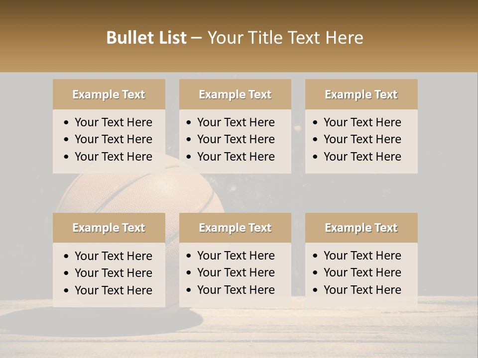 Basketball PowerPoint Template