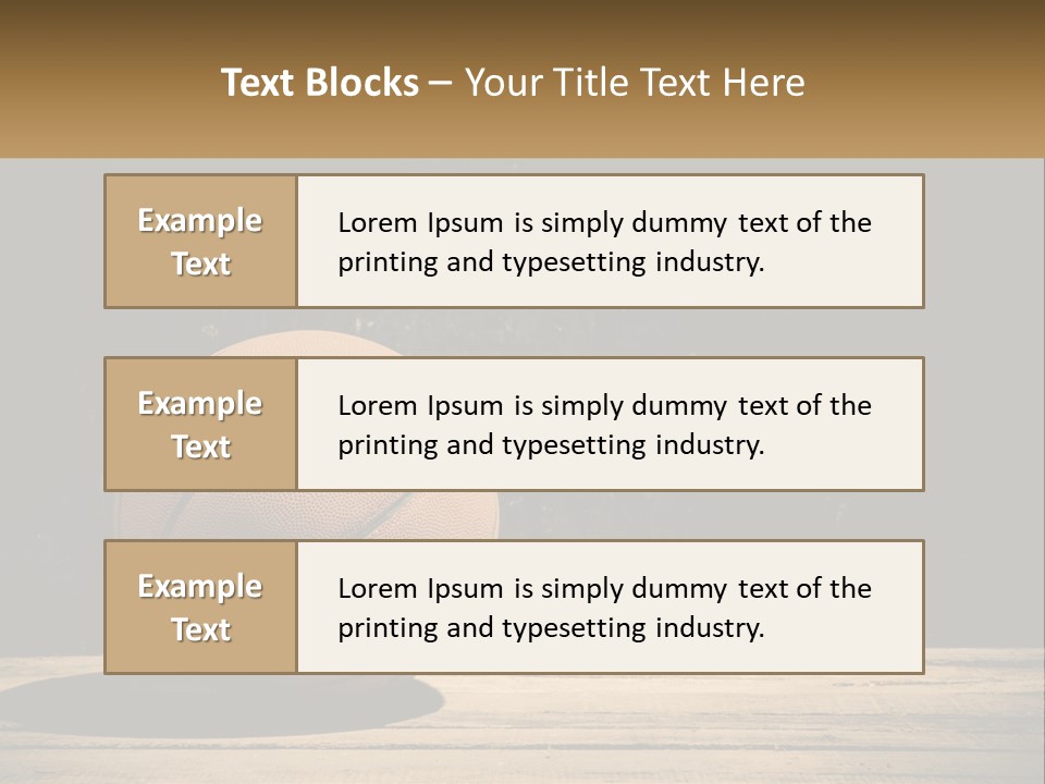 Basketball PowerPoint Template