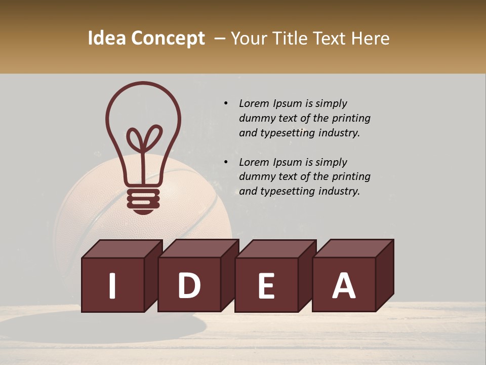 Basketball PowerPoint Template