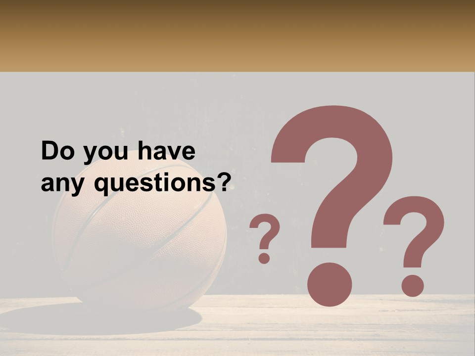 Basketball PowerPoint Template