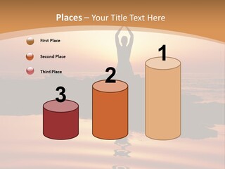 Meditation By The Sea PowerPoint Template