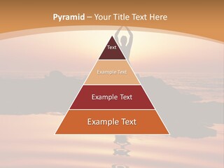 Meditation By The Sea PowerPoint Template