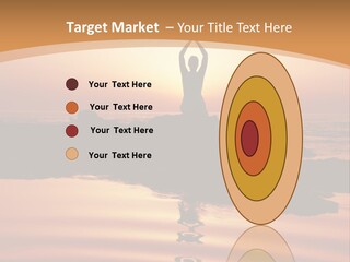 Meditation By The Sea PowerPoint Template