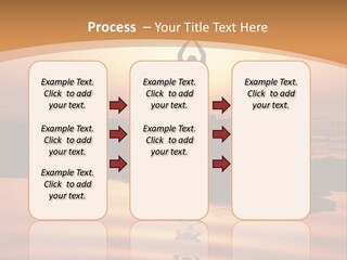 Meditation By The Sea PowerPoint Template