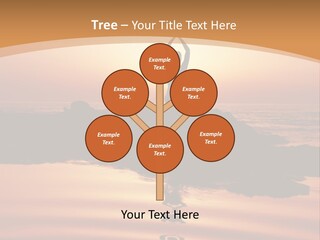 Meditation By The Sea PowerPoint Template