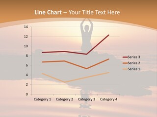 Meditation By The Sea PowerPoint Template