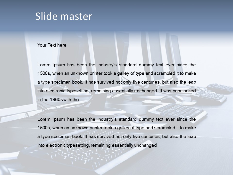 Computer Class PowerPoint Template