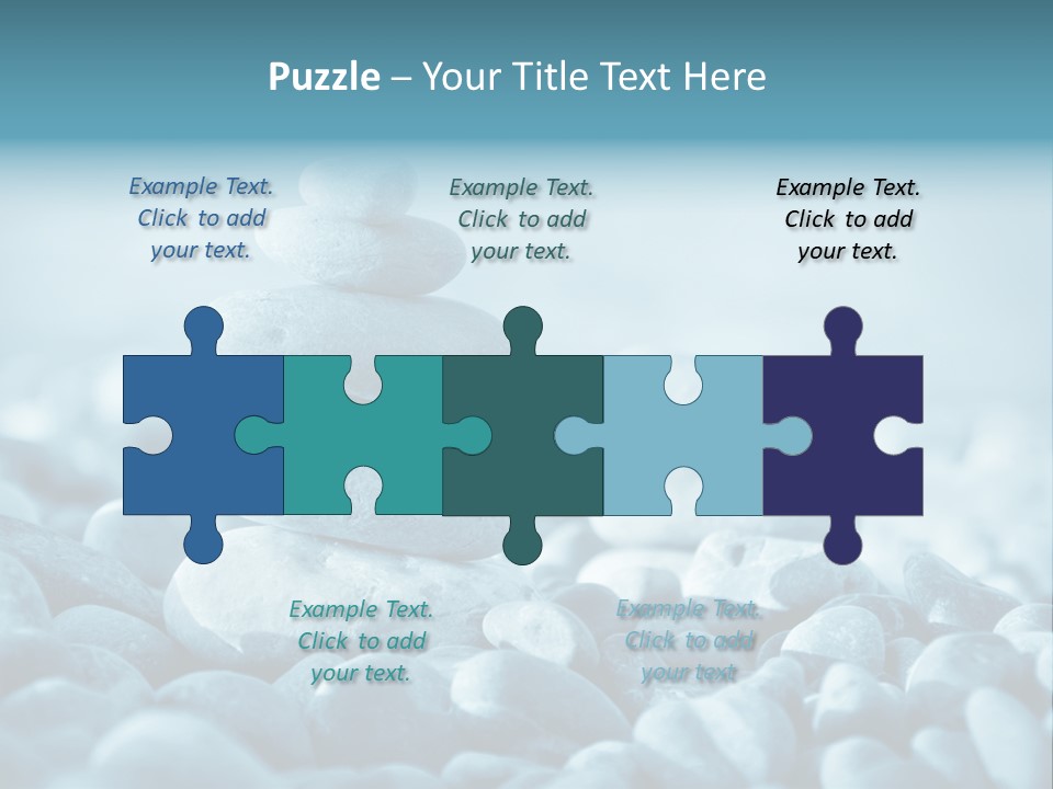 Balance Of Stones PowerPoint Template
