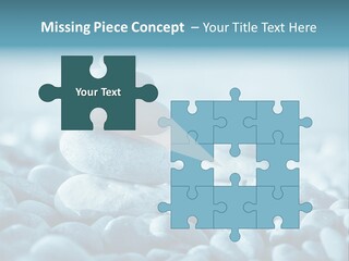 Balance Of Stones PowerPoint Template