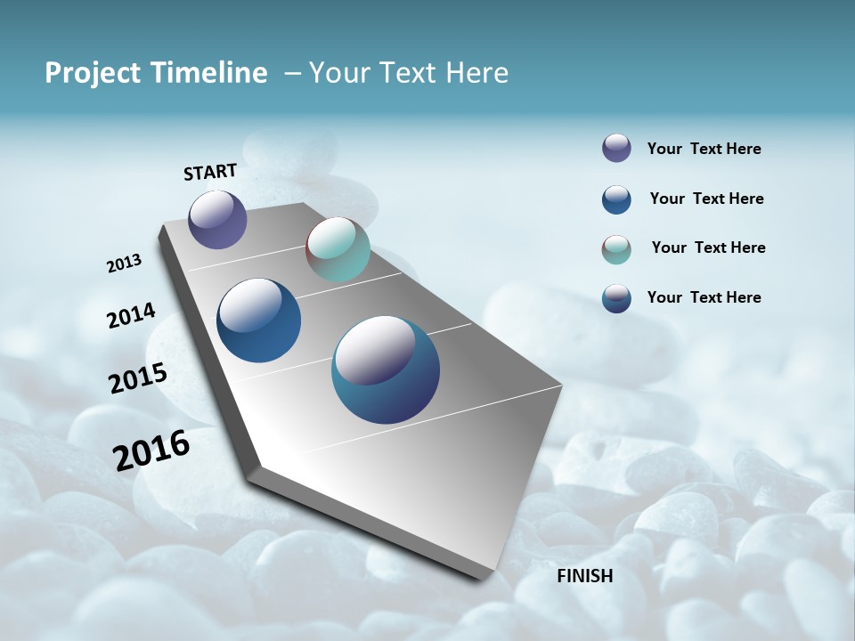 Balance Of Stones PowerPoint Template