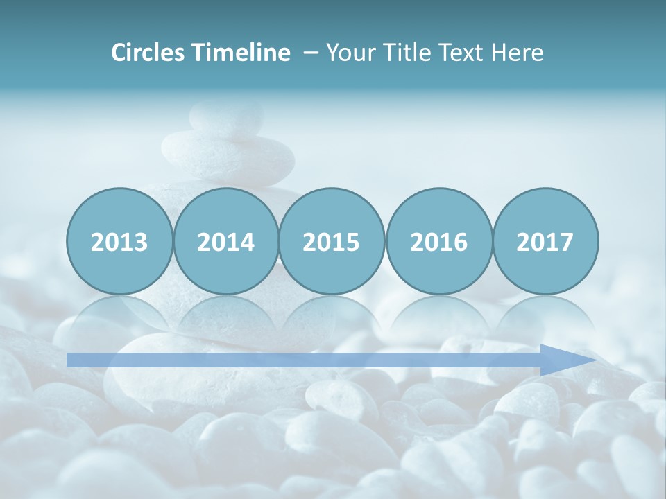 Balance Of Stones PowerPoint Template