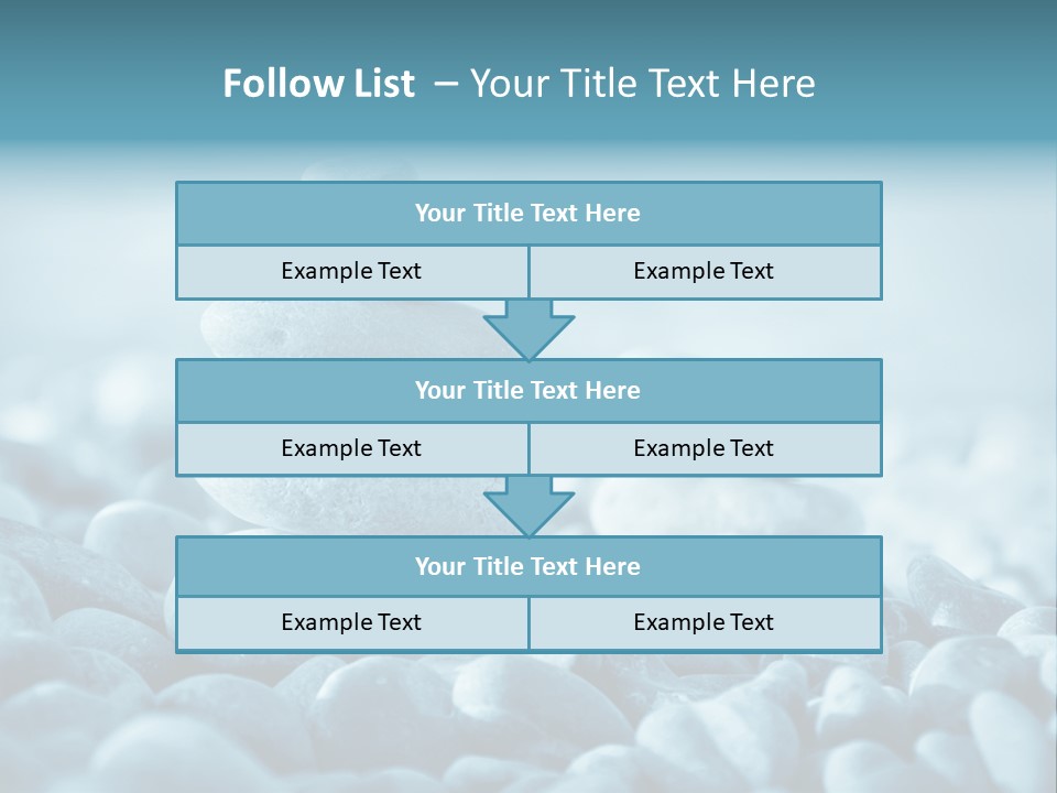 Balance Of Stones PowerPoint Template
