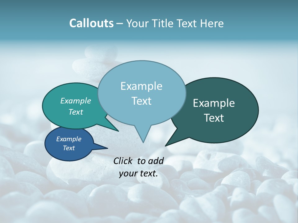 Balance Of Stones PowerPoint Template
