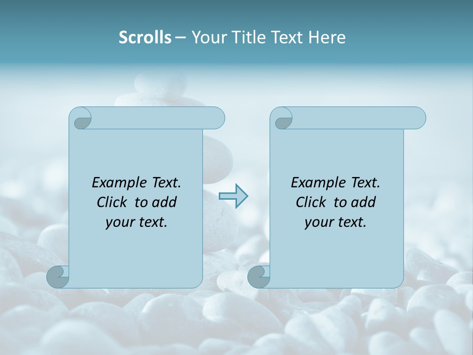 Balance Of Stones PowerPoint Template