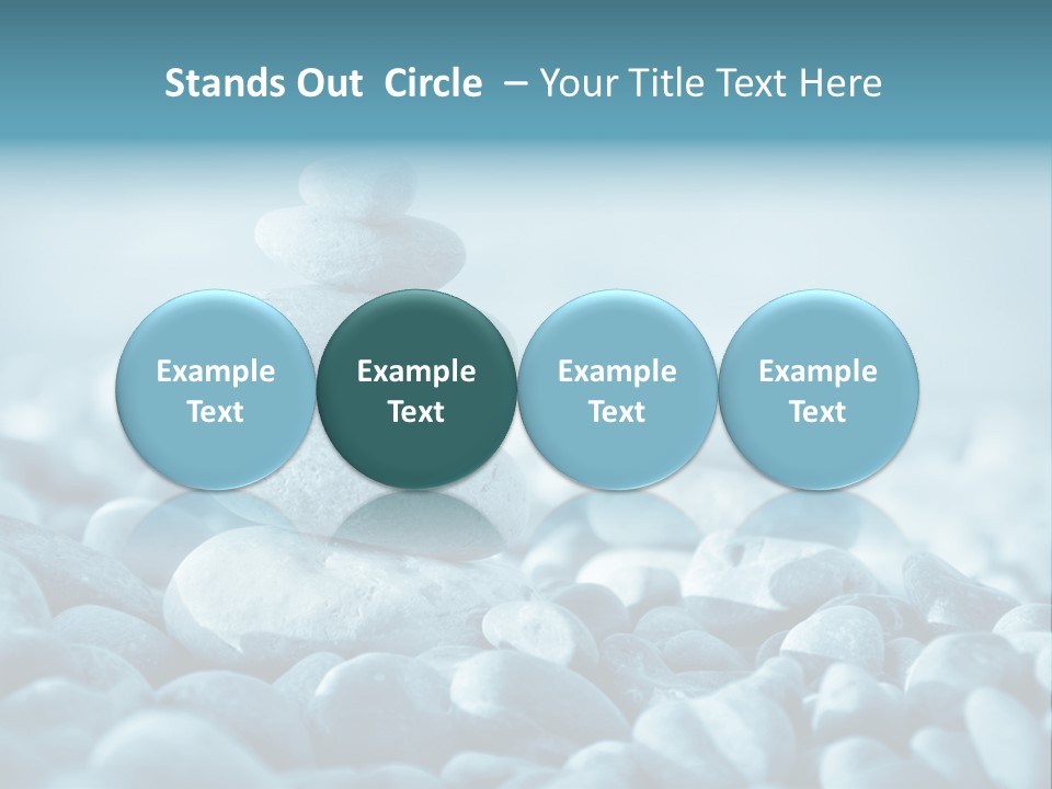 Balance Of Stones PowerPoint Template