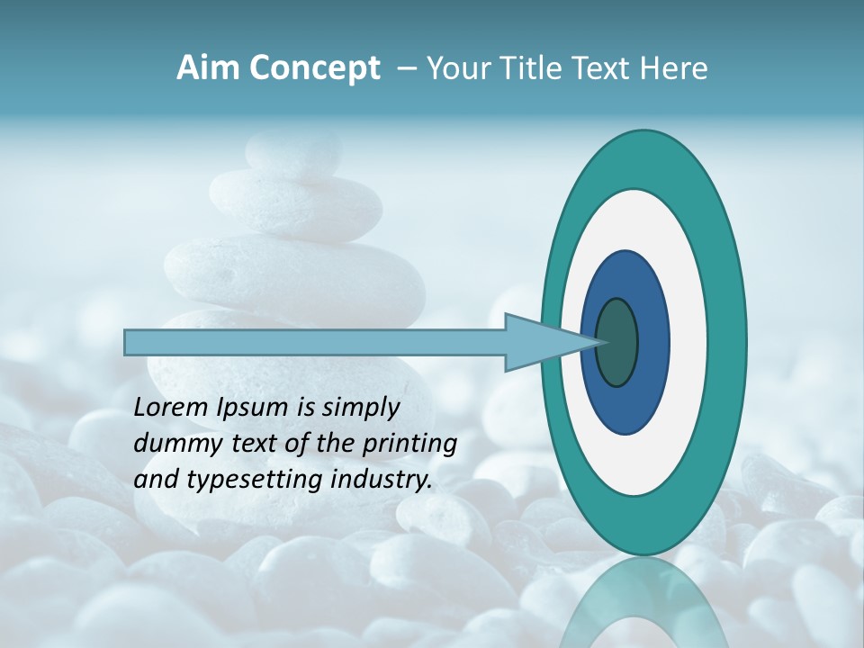 Balance Of Stones PowerPoint Template