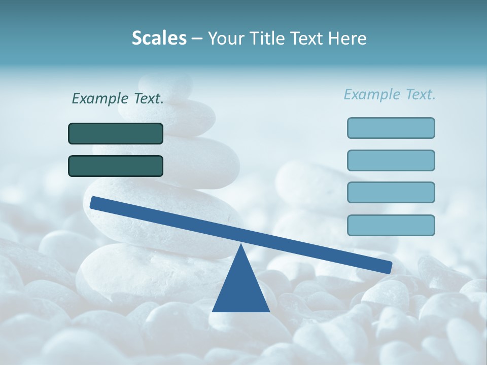 Balance Of Stones PowerPoint Template