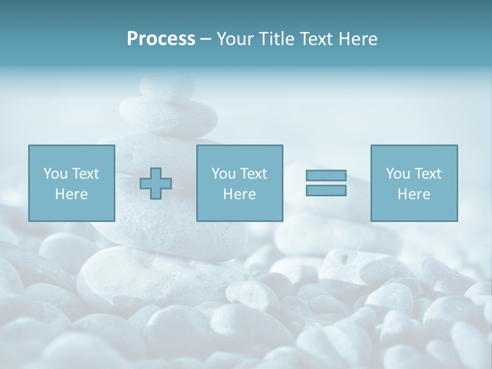 Balance Of Stones PowerPoint Template