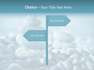 Balance Of Stones PowerPoint Template