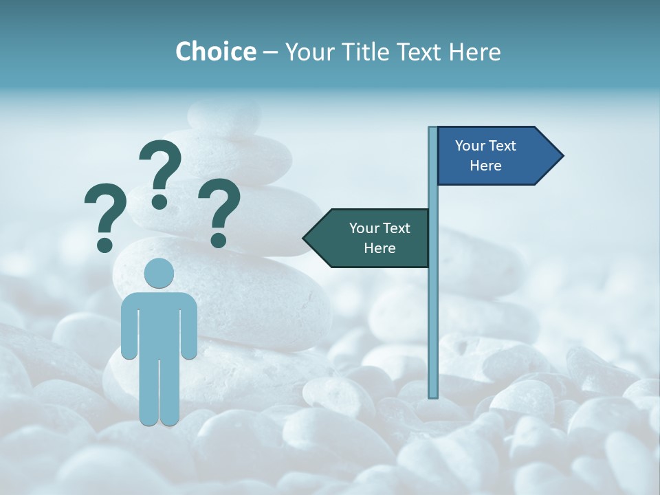 Balance Of Stones PowerPoint Template