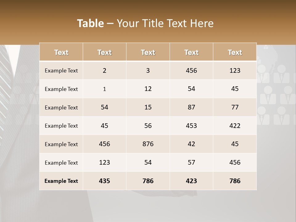 Social Choice PowerPoint Template