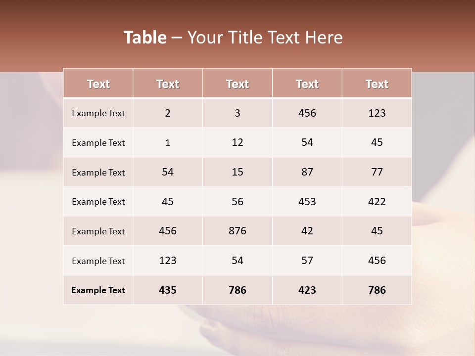Smartphone In Hands PowerPoint Template