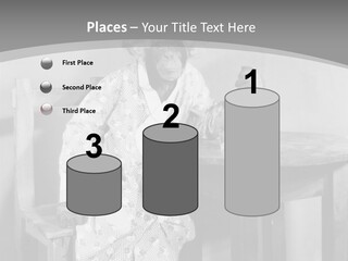 Monkey At The Table PowerPoint Template