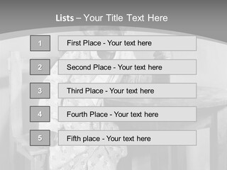 Monkey At The Table PowerPoint Template