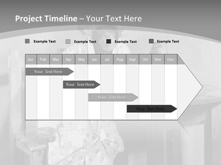 Monkey At The Table PowerPoint Template