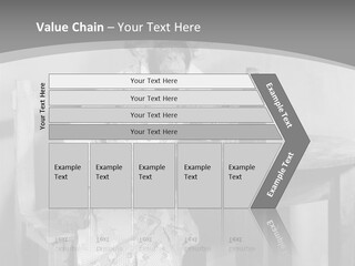 Monkey At The Table PowerPoint Template