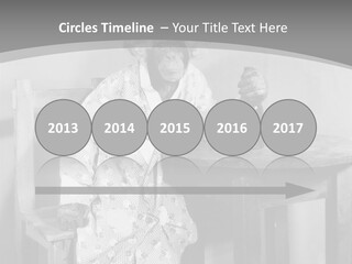 Monkey At The Table PowerPoint Template