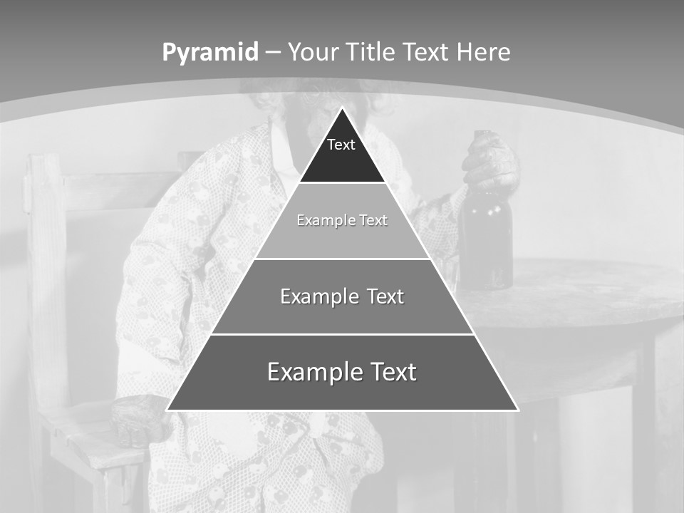 Monkey At The Table PowerPoint Template