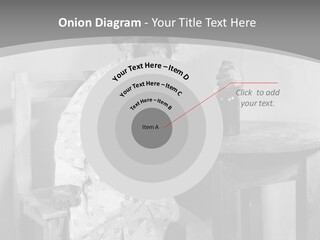 Monkey At The Table PowerPoint Template