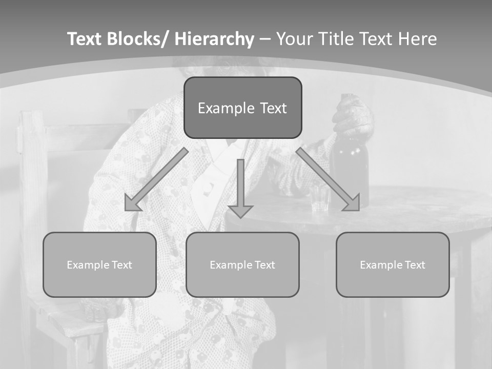 Monkey At The Table PowerPoint Template
