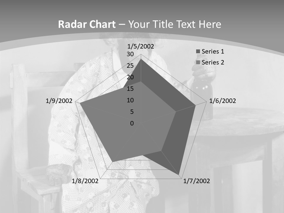 Monkey At The Table PowerPoint Template