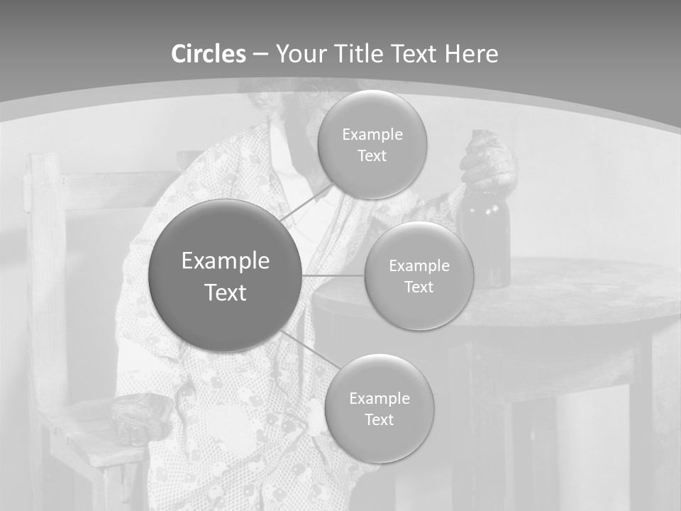 Monkey At The Table PowerPoint Template