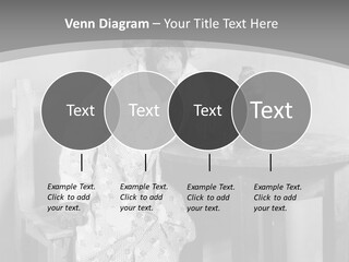 Monkey At The Table PowerPoint Template