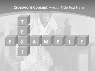 Monkey At The Table PowerPoint Template