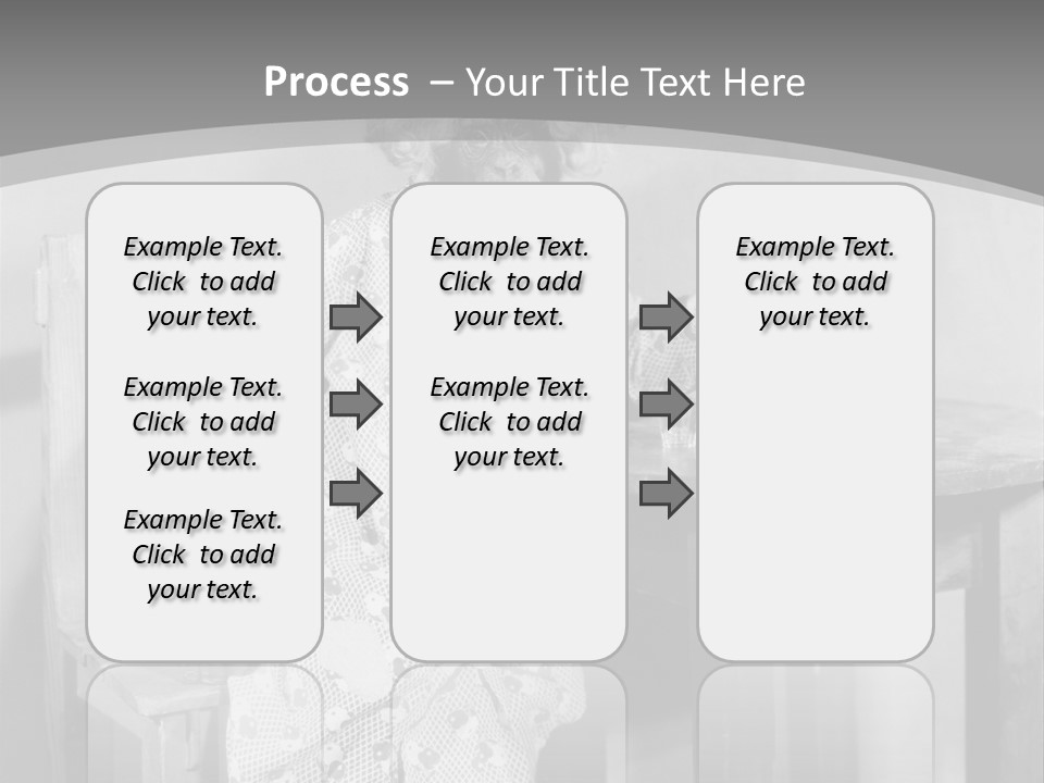 Monkey At The Table PowerPoint Template