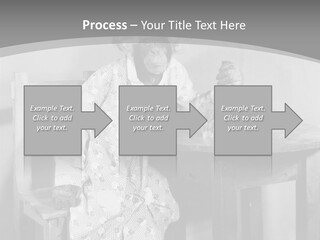 Monkey At The Table PowerPoint Template